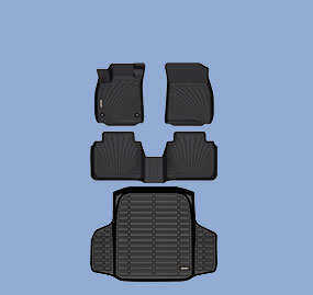 Full Set Of Floor Mat Trunk Mat