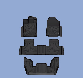 Tpe Car Floor Mats （3 Row）