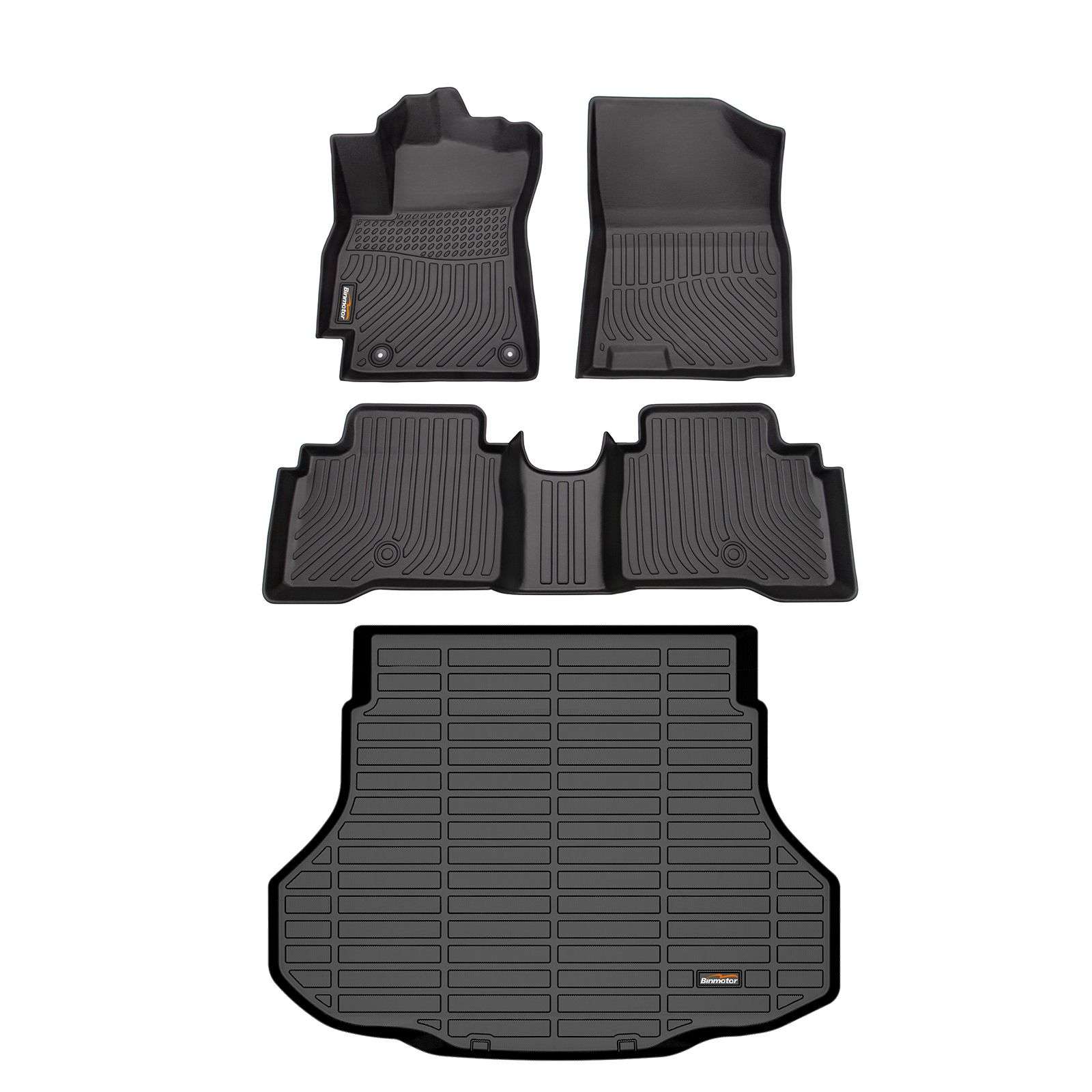 BinmotorFloor Mats & Lower Cargo Liner for Hyundai Venue , Cargo Mat