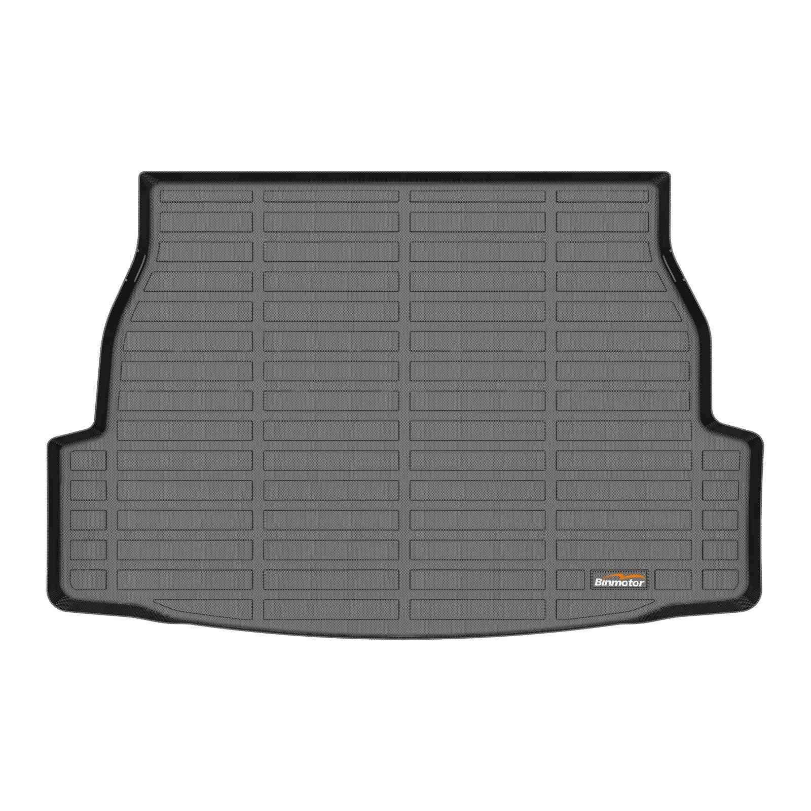 Binmotor-Cargo Liner for All Weather Cargo Liner for Toyota RAV4, Custom Fit Car Trunk Mat, Waterproof Easy to Clean RAV4 Hybrid Cargo Mat-Black（compatible year 2019-2023）