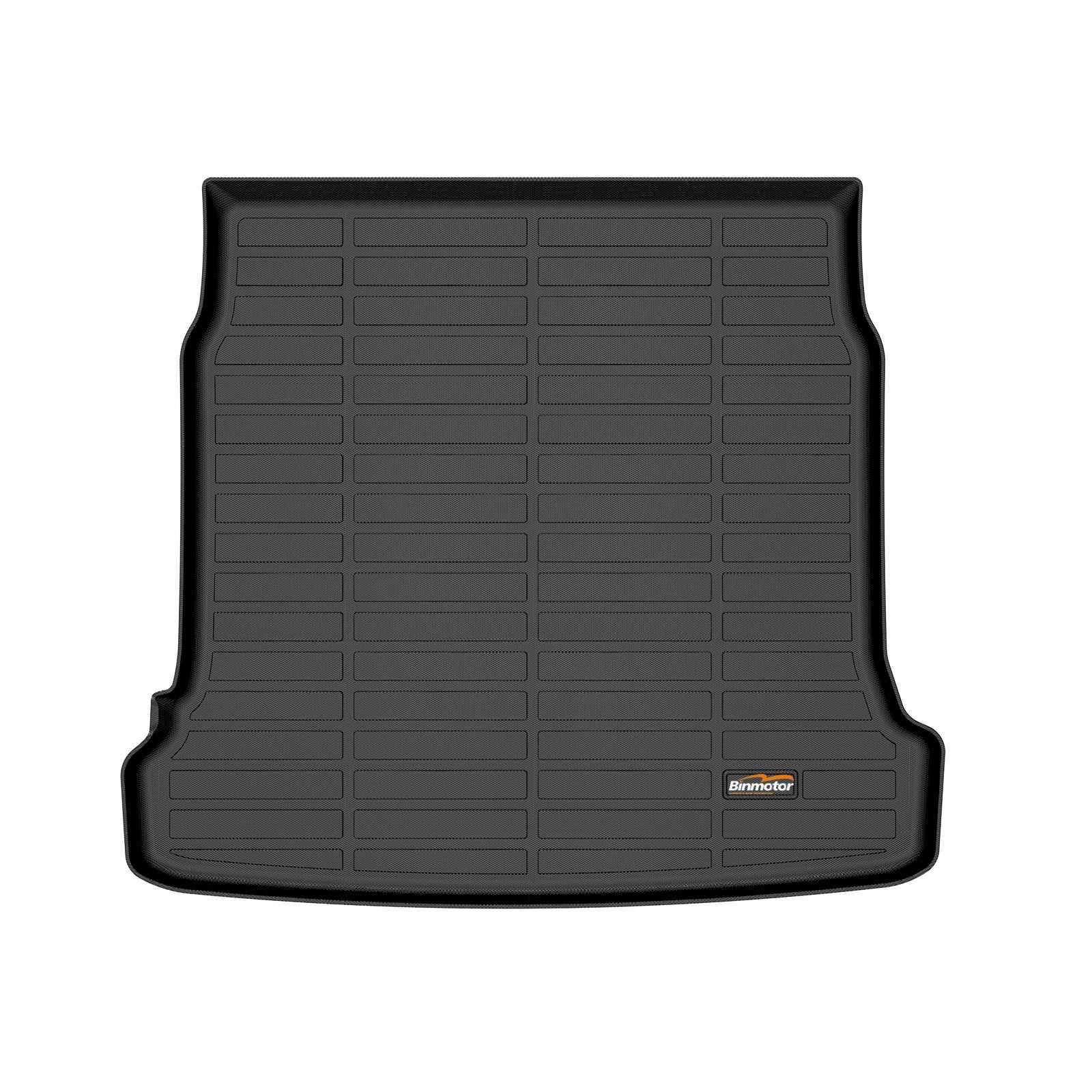 Binmotor-Cargo Liner for Hyundai Ioniq 6, Custom Fit Car Trunk Mat, Waterproof Easy to Clean Cargo Mat Automotive Ioniq 6 Accessories Black（compatible year 2023-2024）