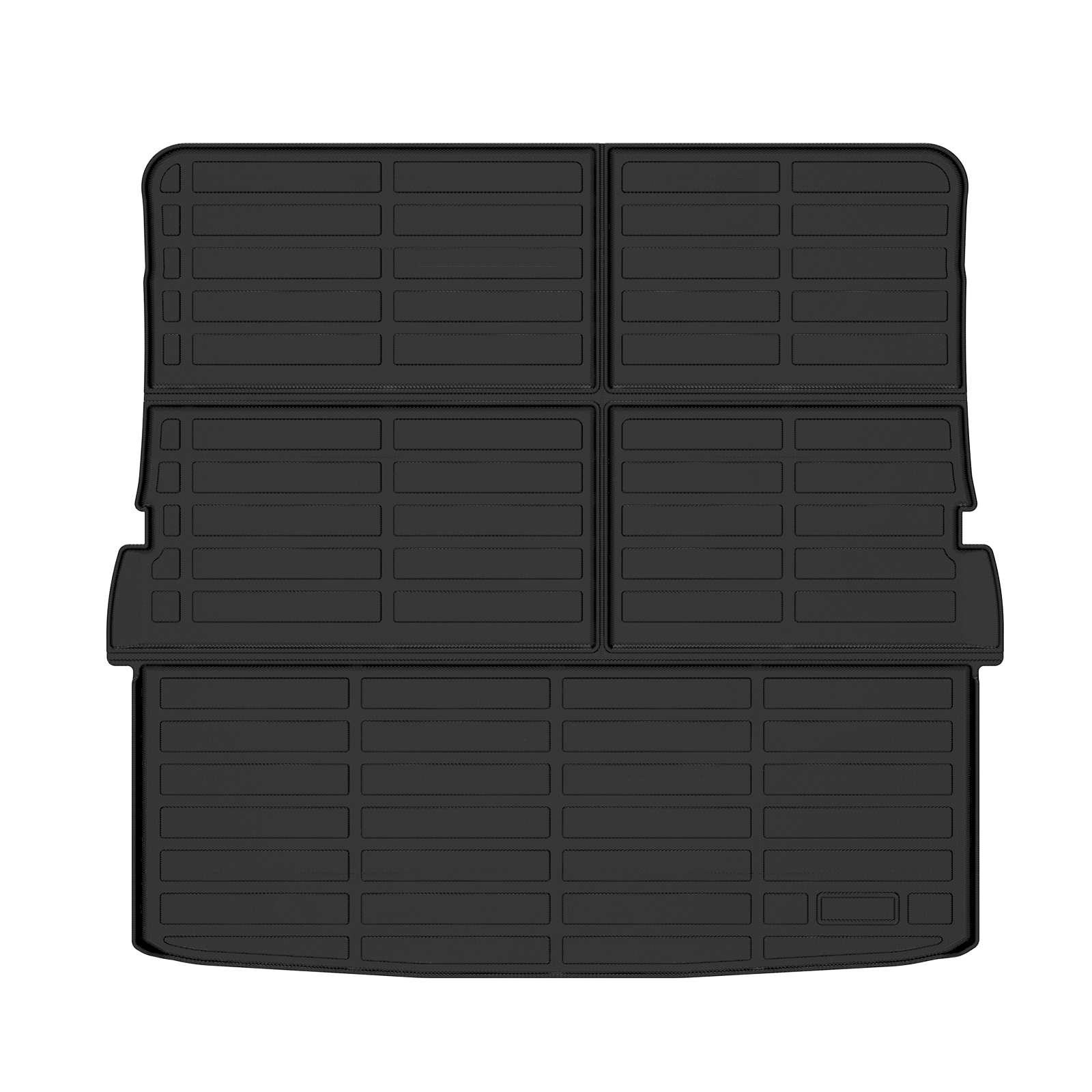 Binmotor-Cargo Liner for Honda Pilot Cargo Mat, Trunk Mat Compatible with Honda Pilot , All Weather Mats Fit for Honda Pilot