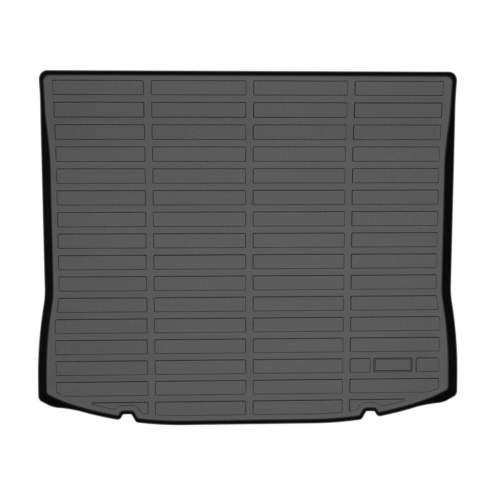Binmotor-Cargo Liner for Ford Edge, All Weather Cargo Mat for Ford Edge, Waterproof TPE Trunk Mat, Trunk Liner Edge Car Accessories（compatible year 2015-2024）