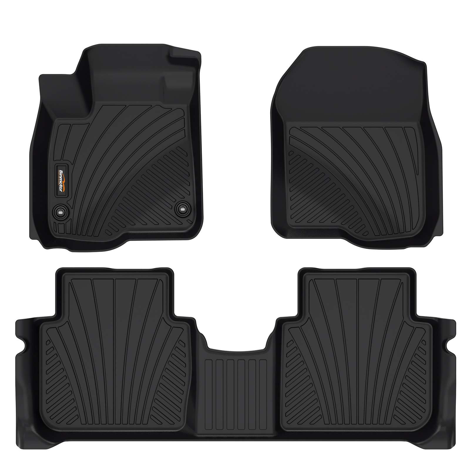 Binmotor-Floor Mats for Honda CR-V,3D All Weather Car Floor Liners（compatible year 2023-2025）