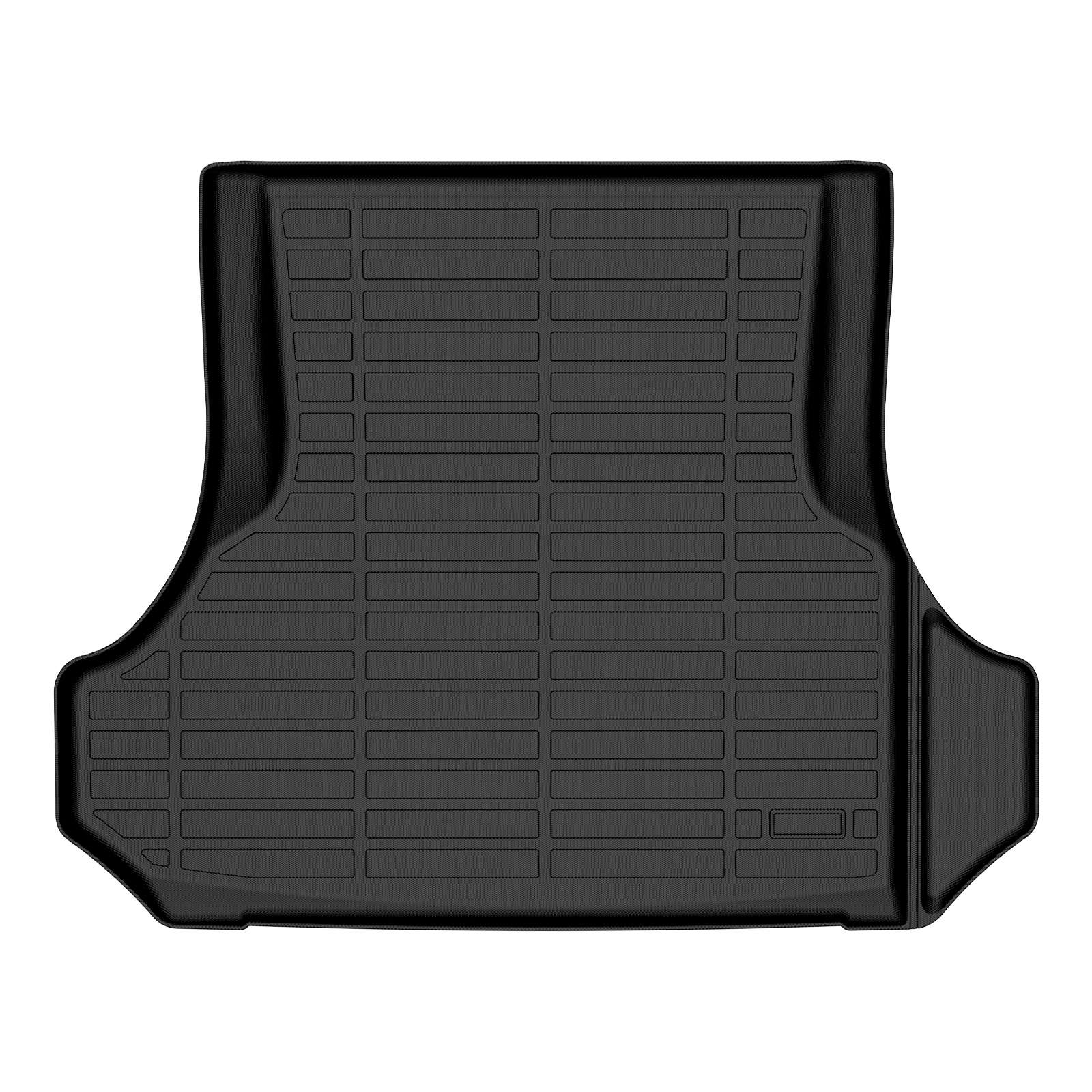 Binmotor-Cargo Liner for Dodge charger丨TPE Rubber Car Mats for Dodge charger丨Cargo Mat for charger丨Trunk Mat for charger（compatible year 2011-2024）