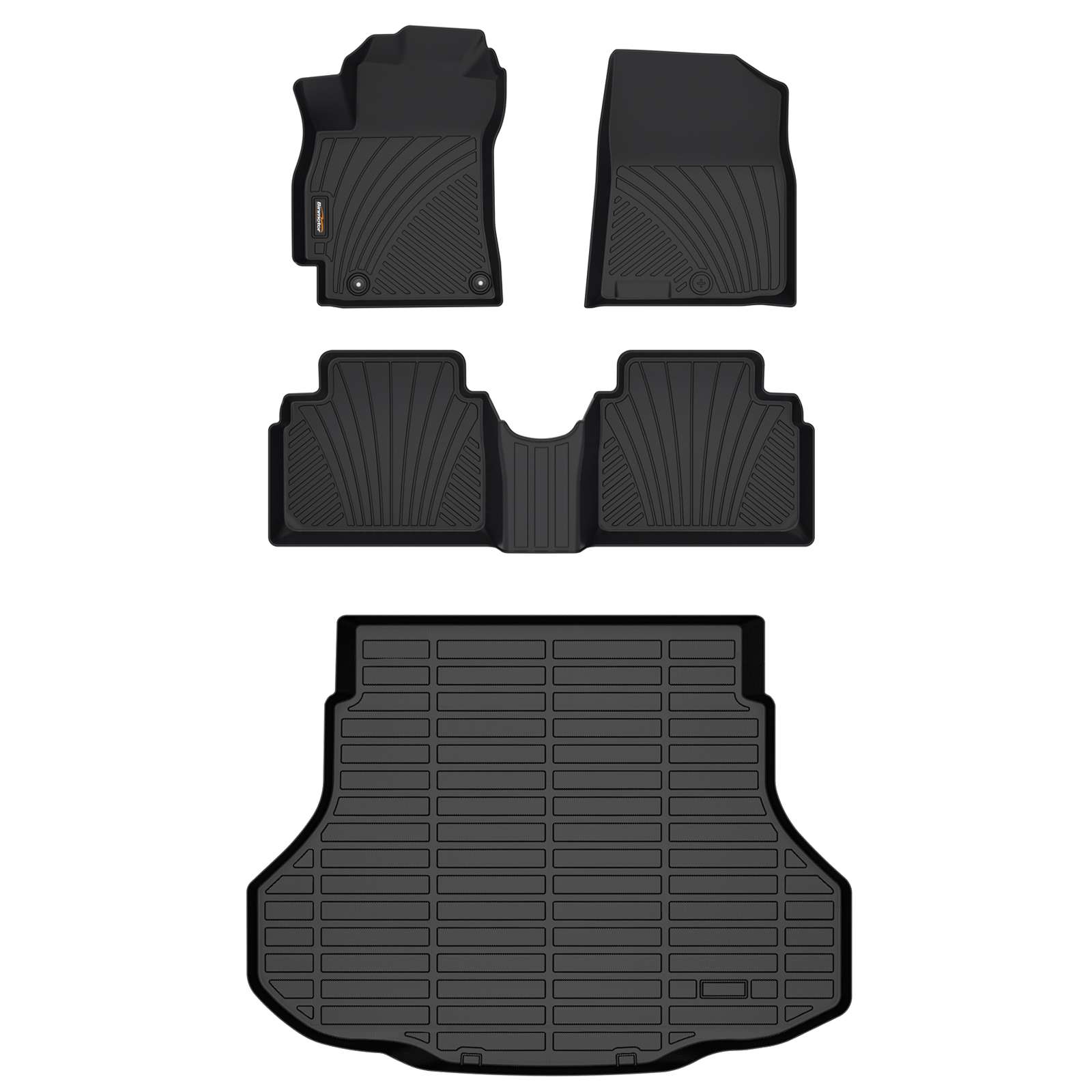 Binmotor-Floor Mats & Cargo Liner Set for Hyundai Elantra（compatible year 2021-2024）