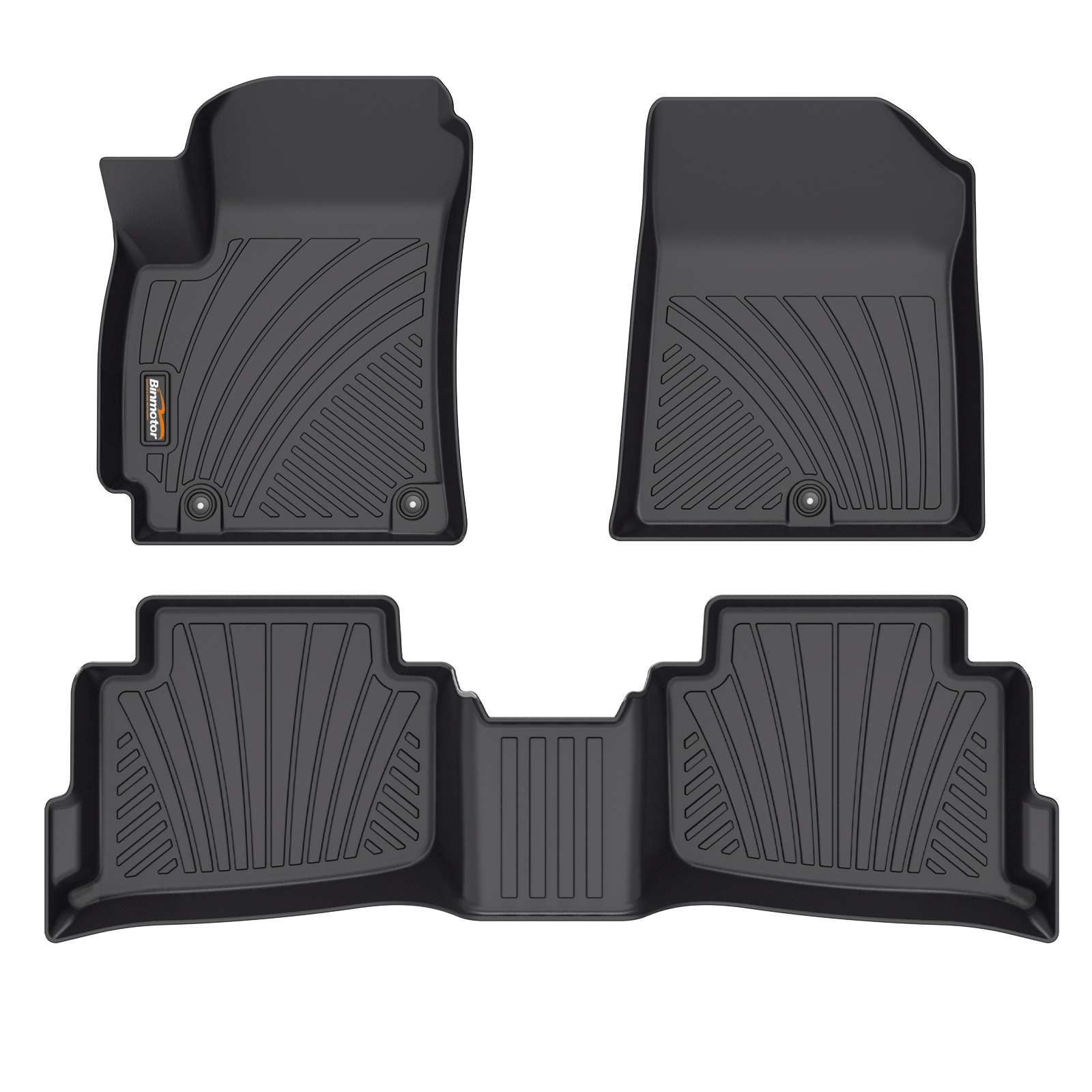 Binmotor-Floor Mats for Kia Seltos丨for Kia Seltos 丨Kia Seltos丨 Kia Seltos Rubber Floor Mats for Kia Seltos（compatible year 2021-2024）