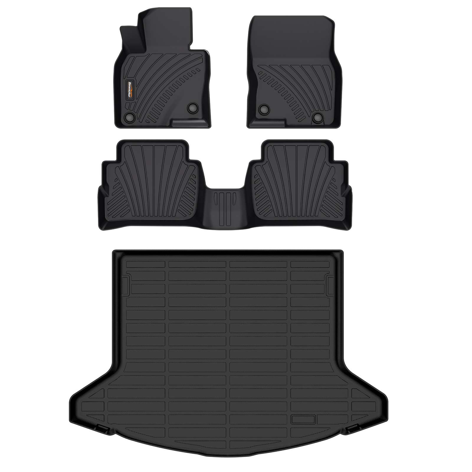 Binmotor-Floor Mats & Cargo Liner Set for Mazda CX-5,Mazda CX 5 Floor Mats, Trunk Mat for Mazda CX5（compatible year 2023）