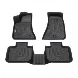 Binmotor-Floor Mats All Weather TPE Floor Mats for Dodge Chrysler 300 RWD, Heavy Duty Floor Liners, Car Mats（compatible year 2011-2023）