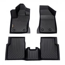 Binmotor-Custom Floor Mats Fit for Jeep Compass, All Weather Mats TPE Rubber Liners for Compass Car Accessories Car Mats（compatible year 2017-2024）