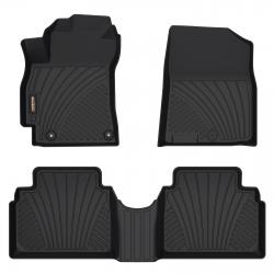 Binmotor-Floor Mats for Hyundai Elantra N , Front & 2nd Row,Hyundai Elantra Floor Liners, Car Mats Elantra for Hyundai（compatible year 2021-2024）